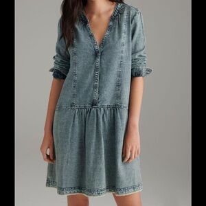 Anthropologie Pilcro Denim Tunic Dress